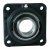2 7/16 in Cast Iron Setscrew Locking Standard Duty 4 Bolt Flange Block