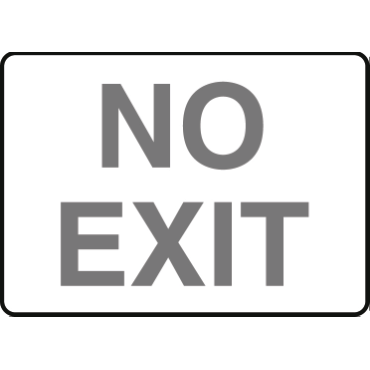Accuform SignsMEXT08VA