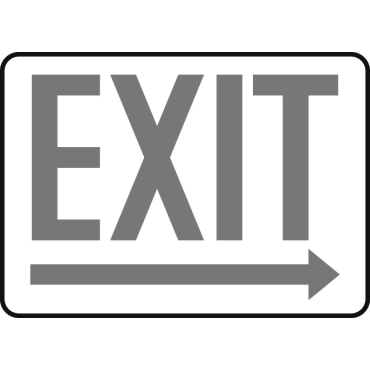 Accuform SignsMEXT14RVS