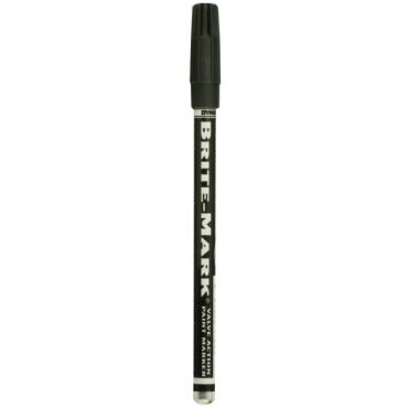 Brite-Mark® Black Water-Based Permanent Paint Marker