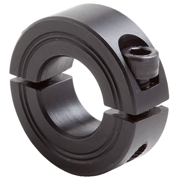 GM2C Series Steel 9 mm Two-Piece Clamping Collar