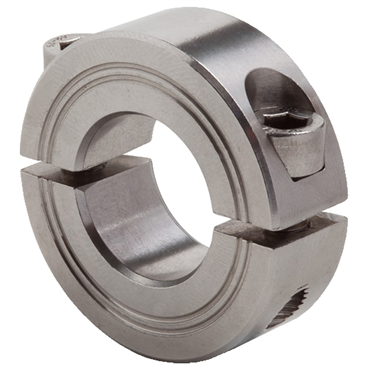 GM2C Series Stainless Steel 70 mm Two-Piece Clamping Collar