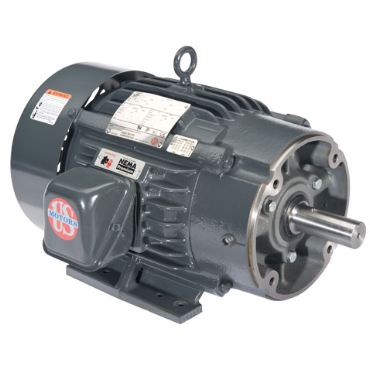 Hostile Duty Three Phase TEFC Horizontal - Footed Motor