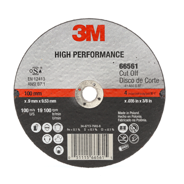 High Performance Cut-Off Wheel