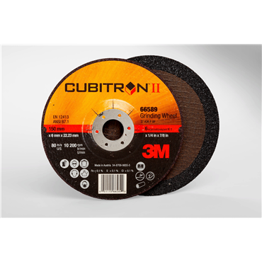 Cubitron™ II Depressed Center Grinding Wheel