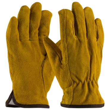 Insulated Leather Driver Gloves, Split Cowhide