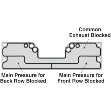 Multi-Pressure Inter-Manifold Seal Plate