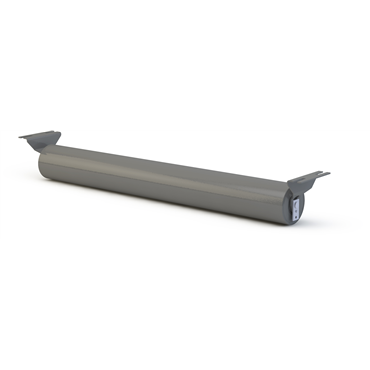 5x Conveyor Rollers – 50x1.5 Spring Axle Support, RL 740 Mm, Key 11x11, 50 Mm (Used) - View #4