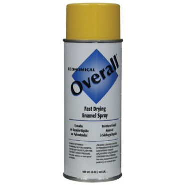 Overall Yellow Spray Paint
