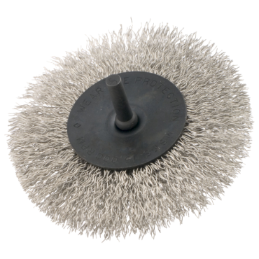 Crimped Wire Wheel Brush with Shank