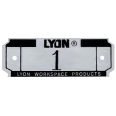 Number Plate for Lockers & Baskets