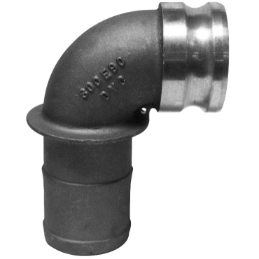 Cam & Groove 90° Type F Adapter x Male NPT