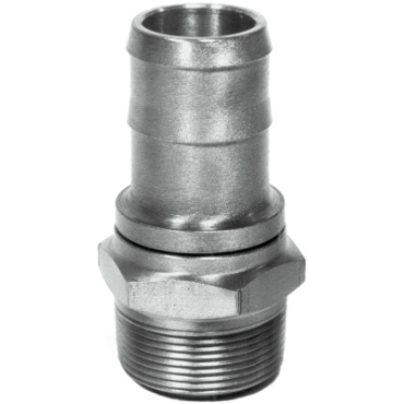 Bronze Male x Hose Shank Nozzle Swivel
