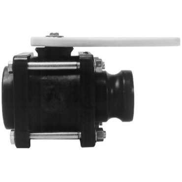 Bolted Polypropylene 2 in Ball Valve