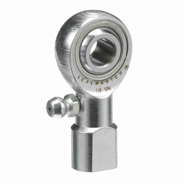 Precision Right Hand Thread 3 pc Greasable Carbon Steel Race Female Rod End