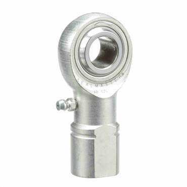 Precision Right Hand Thread 3 pc Greasable Carbon Steel Race Female Rod End