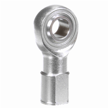 Precision Left Hand Thread 3 pc Greasable Carbon Steel Race Female Rod End