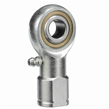 Commercial Left Hand Thread 3 pc Greasable Bronze Race Female Rod End