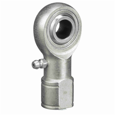 Precision Left Hand Thread 3 pc Greasable Carbon Steel Race Female Rod End