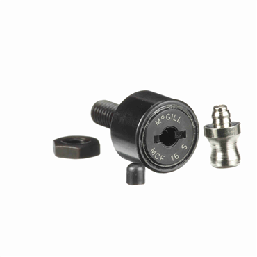 CAMROL® Crowned Bearing Steel Unsealed Stud Mount Cam Follower