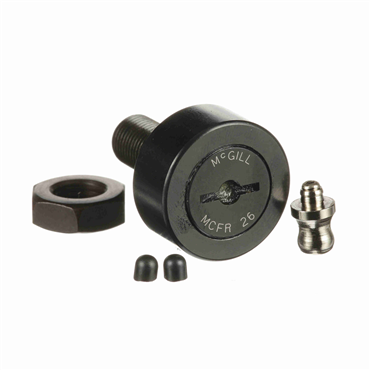 CAMROL® Cylindrical Bearing Steel Unsealed Stud Mount Cam Follower