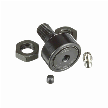 CAMROL® Cylindrical Bearing Steel Unsealed Stud Mount Cam Follower