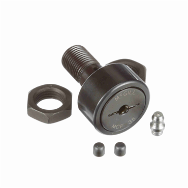 CAMROL® Crowned Bearing Steel Unsealed Stud Mount Cam Follower