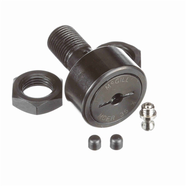 CAMROL® Cylindrical Bearing Steel Unsealed Stud Mount Cam Follower