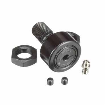 CAMROL® Cylindrical Bearing Steel Shielded Stud Mount Cam Follower