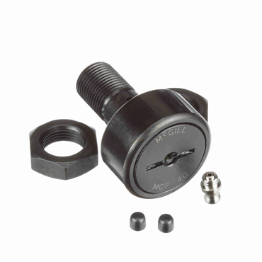 CAMROL® Crowned Bearing Steel Unsealed Stud Mount Cam Follower