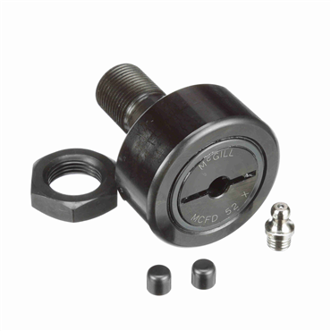 CAMROL® Cylindrical Bearing Steel Shielded Stud Mount Cam Follower