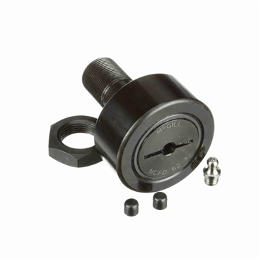 CAMROL® Cylindrical Bearing Steel Shielded Stud Mount Cam Follower