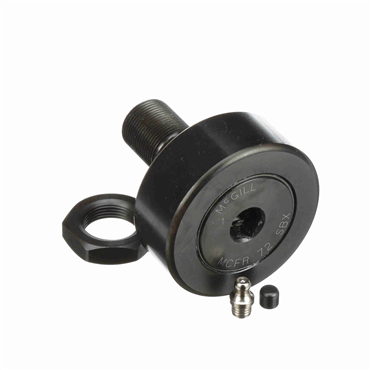 CAMROL® Cylindrical Bearing Steel Unsealed Stud Mount Cam Follower