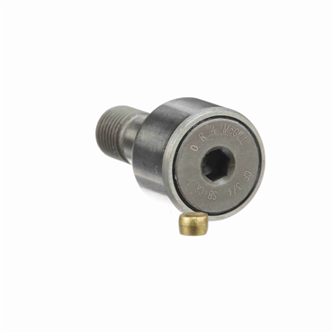 CAMROL® Cylindrical 440C Stainless Steel Sealed Stud Mount Cam Follower