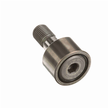 CAMROL® Cylindrical 440C Stainless Steel Sealed Stud Mount Cam Follower