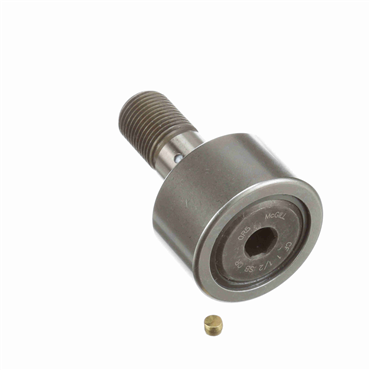 CAMROL® Cylindrical 440C Stainless Steel Sealed Stud Mount Cam Follower