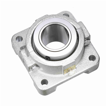 Flouropolymer Coated Cast Iron 4-Bolt Flange Double Collar Mount Lock Normal Duty Flange Unit