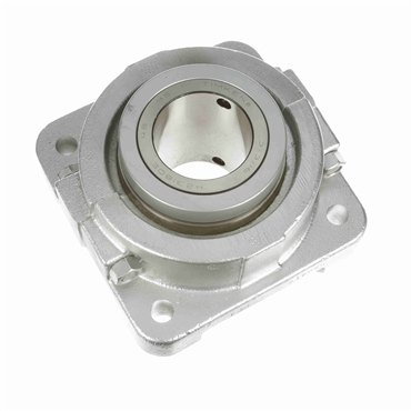 Flouropolymer Coated Cast Iron 4-Bolt Flange Double Collar Mount Lock Normal Duty Flange Unit
