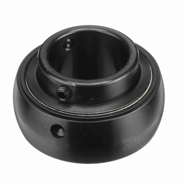 Mounted Black Oxide Set Screw Lock Ball Bearing Insert