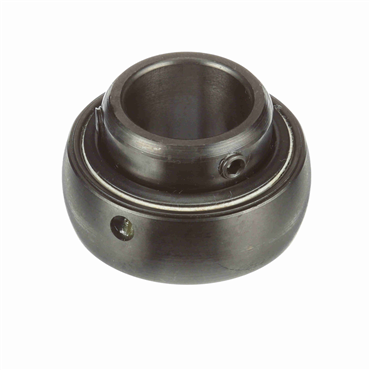 Mounted Black Oxide Set Screw Lock Ball Bearing Insert