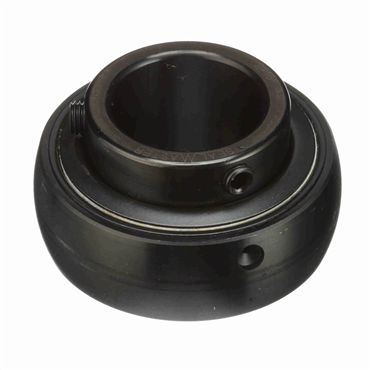 Mounted Black Oxide Set Screw Lock Ball Bearing Insert