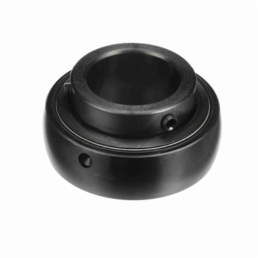 Mounted Black Oxide Set Screw Lock Ball Bearing Insert