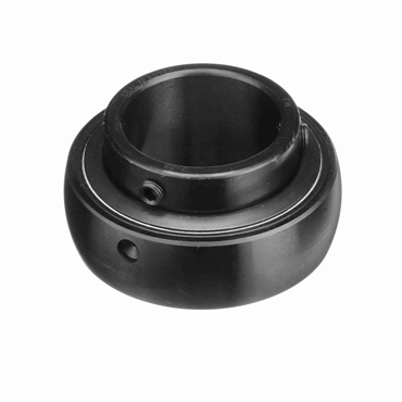 Mounted Black Oxide Set Screw Lock Ball Bearing Insert