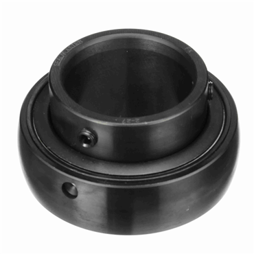 Mounted Black Oxide Set Screw Lock Ball Bearing Insert