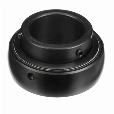 Mounted Black Oxide Set Screw Lock Ball Bearing Insert
