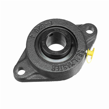 Cast Iron 2-Bolt Flange Setscrew Lock Medium Duty Flange Unit