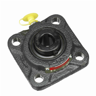 Cast Iron 4-Bolt Flange Setscrew Lock Standard Duty Flange Unit