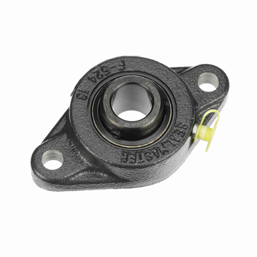 Cast Iron 2-Bolt Flange Setscrew Lock Standard Duty Flange Unit