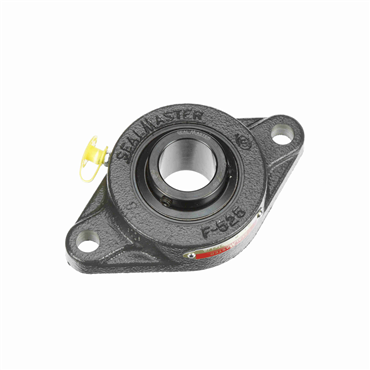Cast Iron 2-Bolt Flange Setscrew Lock Standard Duty Flange Unit