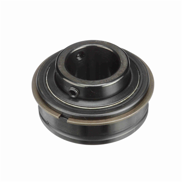 Black Oxide Coated Set Screw Lock Ball Bearing Insert